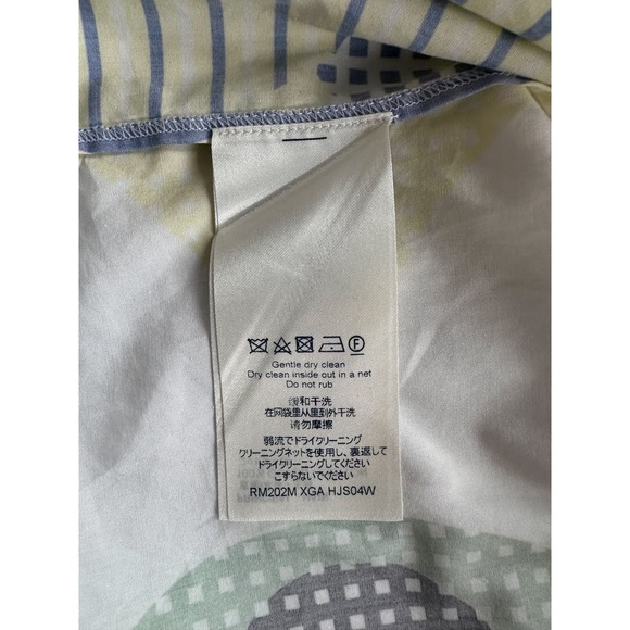 Louis Vuitton White Multicolor Flower Monogram Button Up Shirt - Picture 4 of 6